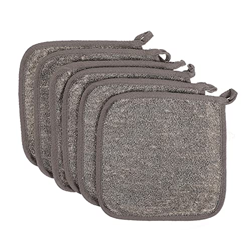 minkissy 6stücke Teiliges Aus Exfolierenden Waschtüchern Aus Bambuskohle Strapazierfähige Peeling-handtücher Für Dusche Zur Hautreinigung Und Entspannung Nach Einem Langen Arbeitstag von minkissy