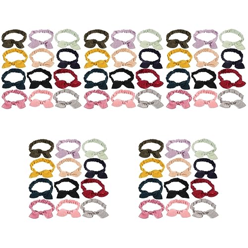 minkissy 60 Pcs Headband women hair accessories hair ties for womens head scarves bow scrunchies for girls it ea suie bow suie hair bow band women hair scrunchies hair tie rope bohemia von minkissy