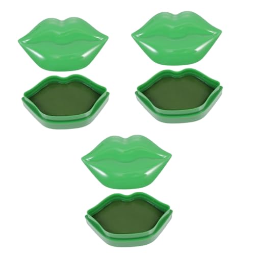 minkissy 60 Stk Lippenmaske Patch-Lippenfolie Lippendekorfolien Gesunder Lippenfilm Gel-Lippenpflege Behandlungsmaske Folie für die Lippe feuchtigkeitsspendend Gesichtsmaske Glycerin von minkissy