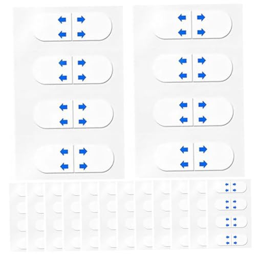 minkissy 60St -Aufkleber facelifting hautreinigung face lifting tape facial lifting tape Gesichtsstraffung Nackenpflaster für Falten Doppelkinnreduzierer atmungsaktives Band von minkissy