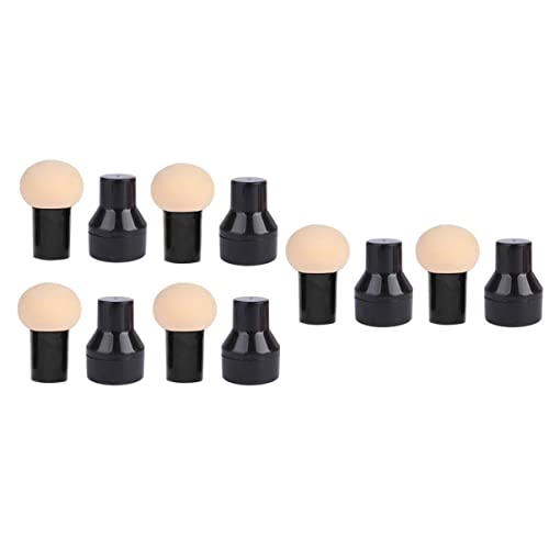 minkissy 6stücke Make-up Puder Puff Für Feuchtigkeits Und Trockennutzung Kosmetikpinsel Für Frauen Mädchen Foundation Concealer von minkissy