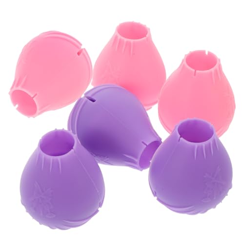 minkissy 6stücke Pinsel Schutzhauben Für Kosmetikpinsel Praktischer Reise-organizer Und Staubschutz Für Make-up Bürsten Langlebig Und von minkissy