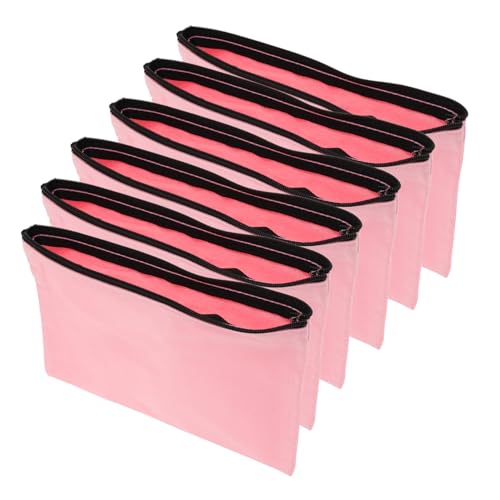 minkissy 6stücke Teiliges Zipper Pouch Bags Für Kosmetik Schmuck Und Schreibwaren Und Stilvolle Aufbewahrungstaschen Für Und Mädchen Für Und Schule von minkissy