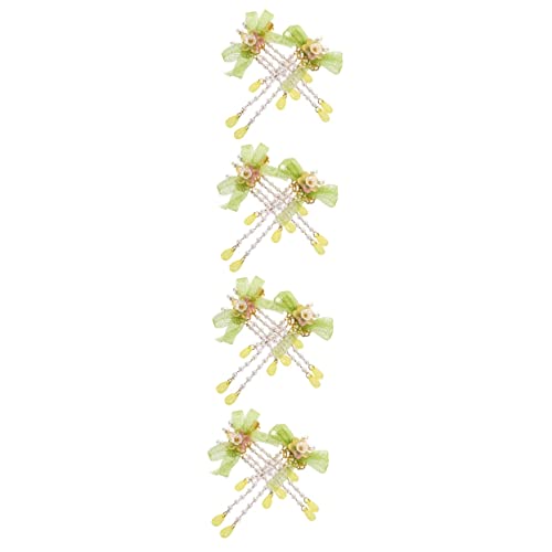 minkissy Haarspangen Für Damen 8 Stk Quaste Haarspange Haarschmuck Für Frauen Blumenkopfschmuck Fransenband Haarschmuck Für Kinder Frauen Haarnadeln Mädchen Haarnadel Hängen China Fräulein von minkissy