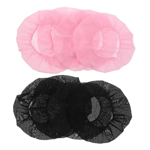 minkissy 8 Stück Schlafkappe Haarkappen Zum Schlafen Netz-schlafhauben Damen Haarnetz-mütze Zum Schlafen Für Damen Maschenhaube Polyester Baumwolle von minkissy