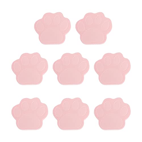 minkissy 8-teiliges Set Wiederverwendbare Gesichtsschwämme Make-up-schwämme Zum Verblenden Reinigen Gesichtspeeling-schwamm Make-up-entferner-schwamm von minkissy