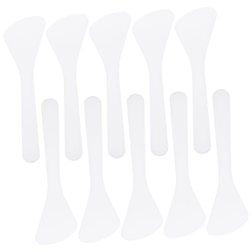 minkissy 80St Löffel creatin scoop skincare blending tool Körpercreme-Spatel Gesichtscreme-Spatel Gesichtsspatel Kosmetik Gel werkzeug Beauty-Tools Hilfsmittel zur Schönheitspflege pp Weiß von minkissy