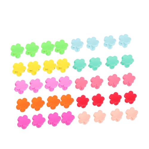 minkissy 80stücke Haarspangen Für Mädchen Bunte Blumen Haarklammern Für Mädchen Robust Und Vielseitig Für Alltag Und Besondere Anlässe von minkissy