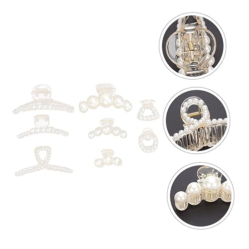 minkissy 8st Perle Greifen Klammer Perlen Große Haarnadel Damen Haarspange Klauenclip Perlhaarklamme Frauen Haarnadel Haarpflegezubehör Mode Haarclip Perle Kiefer Clip Plastik minkissy 8st Perle Greifen Klammer Perlen Große Haarnadel Damen Haarspange Klauenclip Perlhaarklamme Frauen Haarnadel Haarpflegezubehör Mode Haarclip Perle Kiefer Clip Plastik von minkissy