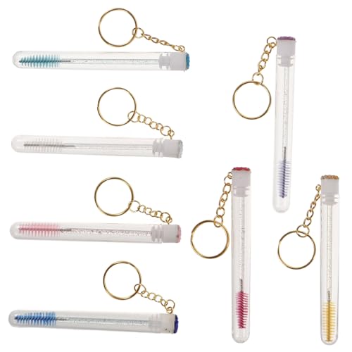 minkissy 8stücke Wiederverwendbare Wasserfeste Eyelash Brushes Tragbares Augen-make-up-tool Für Präzises Auftragen Von Mascara Und Pflege Der Wimpern Für Reisen Und Täglichen Gebrauch von minkissy