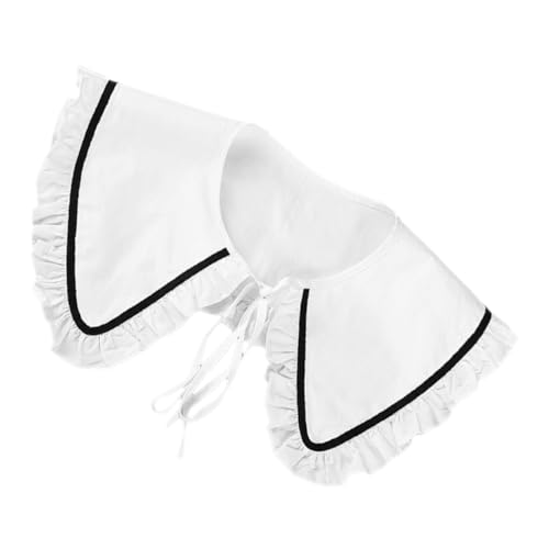 minkissy Abnehmbarer Damen Fake Kragen für Blusen Vielseitiger Krageneinsatz für Oberteile und Pullover für Stilvolle Outfits und Einfache Pflege von minkissy