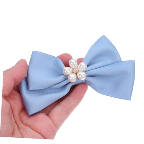 minkissy Abs Perlen Schleifen Schuhclips Abnehmbar Schmuck Schnallen für Brautschuhe Hochzeit Party Dekoration Legierungsschleife Clips für High Heels von minkissy