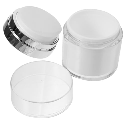 minkissy Airless-pumpflasche Für Creme Kleine Reiseflaschen Aus Hochwertigem Material Travel-flaschen Mit Pumpspender Leichte Und Auslaufsichere Behälter Für Gesichtscreme Und Handcreme von minkissy