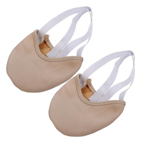 minkissy Atmungsaktive rutschfeste Tanzsocken mit Sohle für Frauen und Mädchen Hautfarbenes für Yoga Ballett Belly Dance und zu Hause oder Unterwegs Zufällige Farbe von minkissy