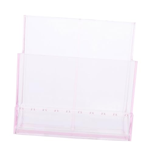 minkissy Aufbewahrungsbox Aus Acryl Für Make-up-organizer Einfaches Design Praktische Stiftenschale Für Schreibtisch Haltbares Material Für Ordnung Zu Hause von minkissy