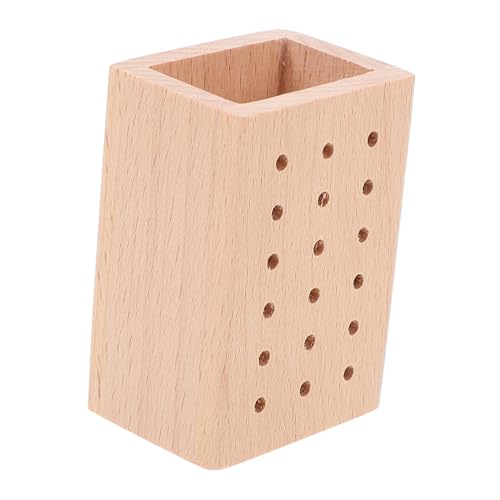 minkissy Aufbewahrungsblock Für Werkzeugbits Holz-werkzeug-organizer Für Bohrer Und Bithalter Praktischer Aufbewahrungslösung Für -zubehör Und Werkzeugzubehörständer von minkissy