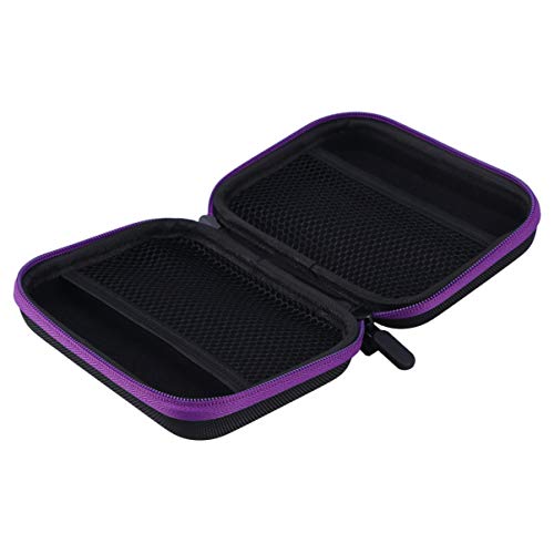 minkissy Aufbewahrungstasche Beutel Mit Ätherischen Ölen Tasche Mit Ätherischen Ölen Für Frauen Fräulein Rollerflasche Violett Ätherisches Öl von minkissy