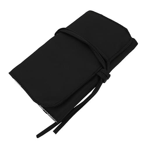 minkissy Make-up-pinseltasche Mit Rollhalter Reise-Organizer-etui High-end-Look Für Den Anlass von minkissy