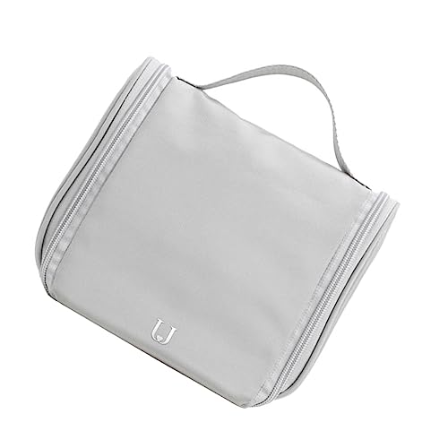 Aufbewahrungstasche Kosmetik-organizer-tasche Hygienebeutel Für Die Körperpflege Make-up-organizer-tasche Kulturbeutel Zum Aufhängen Reisen Toilettenartikel Stoff Einfach von minkissy