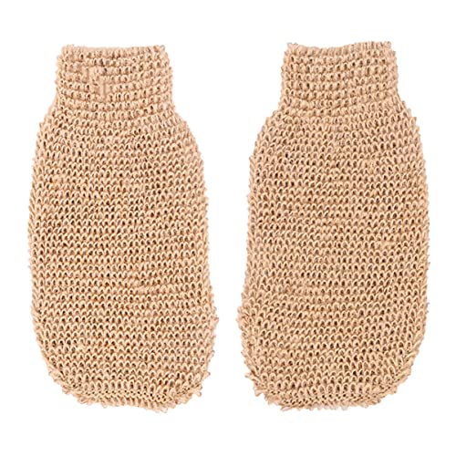 minkissy Badehandschuhe 2 Stück Ramie Jute Körperpeeling Handschuhe Dehnbar Weich Für Damen Und Herren Spa Badehandschuh Für Dusche Und Sauna minkissy Badehandschuhe 2 Stück Ramie Jute Körperpeeling Handschuhe Dehnbar Weich Für Damen Und Herren Spa Badehandschuh Für Dusche Und Sauna von minkissy