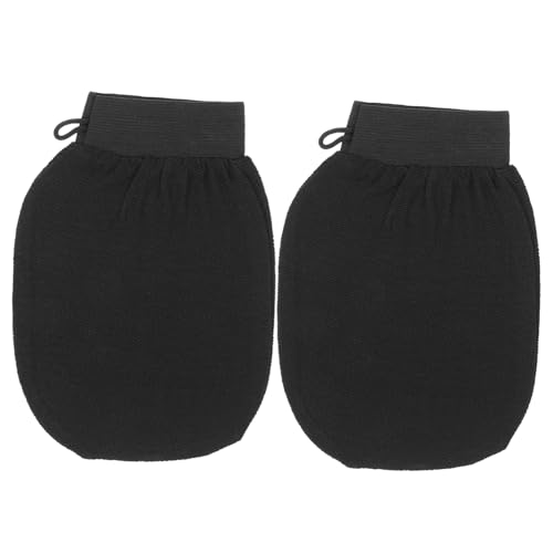 minkissy 2stücke Exfolierende Duschhandschuhe Für Mädchen Hautreinigungs-mitts Für Sanftes Peeling Für Körperpflege Und Saunagänge von minkissy