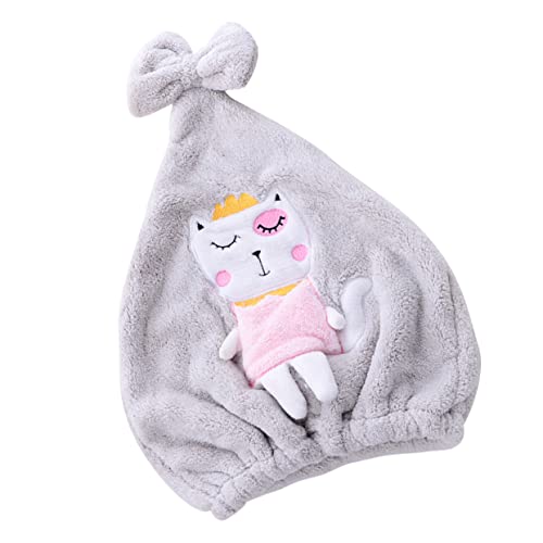 minkissy Badehut Schönes Duschkopftuch Haartrockentuch Duschkopftuch Badezubehör Für Hause Dusche Kopftuch Haar Trocknen Handtuch von minkissy