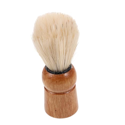 minkissy Retro Rasierpinsel Mit Holzgriff Professionelle Bartpflege Und Rasurhilfe Für Herren Schaum Und Rasiercreme Anwendung Handgefertigte Qualität Aus Naturborsten von minkissy