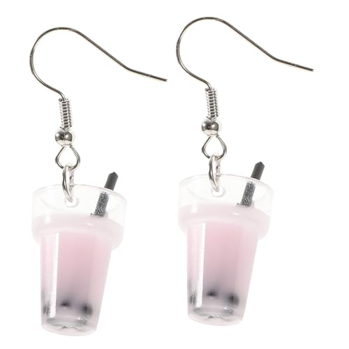 minkissy Baumelnde Ohrhänger Damen Eiscreme Milchtee design Leichtes Langlebiges Material Komfortabel zu Tragen für Festtage und Alltagsschmuck minkissy Baumelnde Ohrhänger Damen Eiscreme Milchtee design Leichtes Langlebiges Material Komfortabel zu Tragen für Festtage und Alltagsschmuck von minkissy