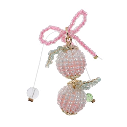 minkissy Beaded Charms Handgewebte DIY Schmuckperlen für Frauen Vielseitige Broschen und Haarklammern Feminine Handgefertigte Schmuckmaterialien für Ohrringe und Bastelprojekte von minkissy