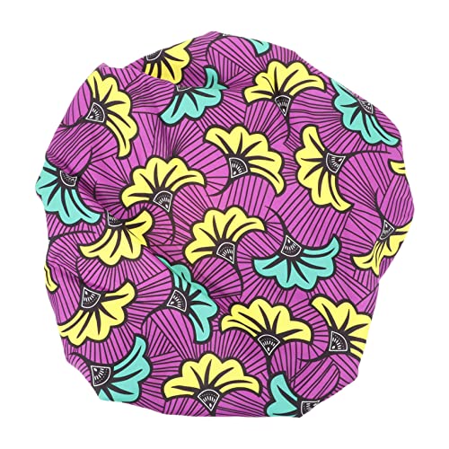 minkissy Duschkappe Aus Polyester Mit Elastischem Design Schlaf Haarhaube Für Damen Haushaltshaube Zur Haarkur Und Kissenbezugsschutz von minkissy