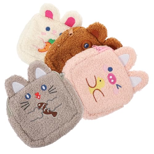 minkissy Bezauberndes Periodentaschen-Set – 4-teilige Große Kosmetiktasche Für Frauen Perfekt Für Reisen Und Einkaufen von minkissy