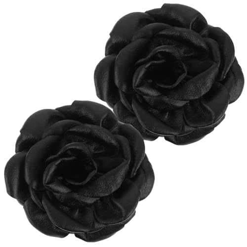 minkissy Blumen-schuhclips Für High Heels Abnehmbare Schuhdekor Schuhaccessoires Mit Rosenblüte Handgefertigte Schuhornamente Schuhzubehör Für Hochzeit Und Party von minkissy