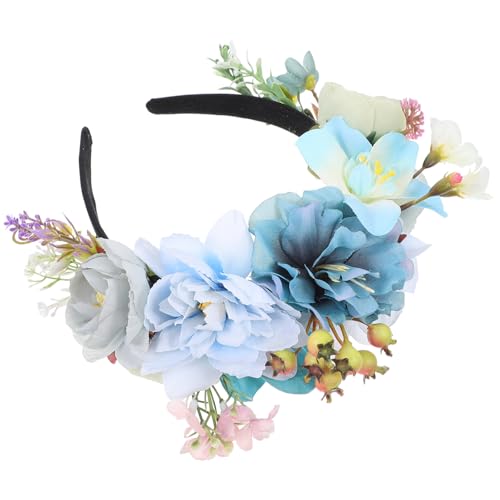minkissy Blumenperlen-haarband Damen-kopfschmuck Modischer Blumenkranz Haarband Kopfschmuck für Erwachsene minkissy Blumenperlen-haarband Damen-kopfschmuck Modischer Blumenkranz Haarband Kopfschmuck für Erwachsene von minkissy