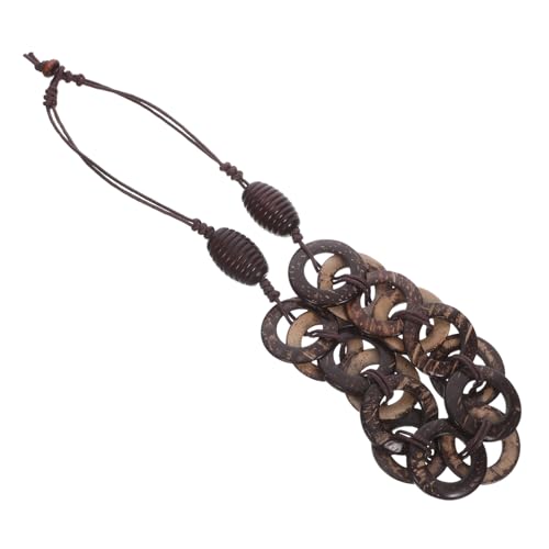 minkissy Boho Halskette Perlenkette Perlenketten Für Damen Boho Pullover Halskette Muschelkette Strandkette Cluster Halsketten Für Damen Pulloverkette von minkissy