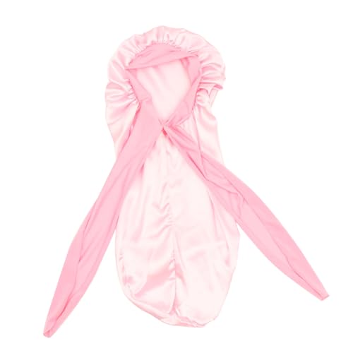 minkissy Haarhauben Mit Breiter Krempe Satinhaube Elastisches Band Schlafhaube Mit Breiter Krempe Für Frauen von minkissy