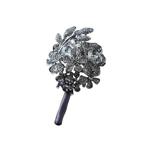 minkissy Boutonniere Anstecknadel für Frauen Festtagsmode Bouquet Design für Brautjungfern Besondere Anlässe von minkissy