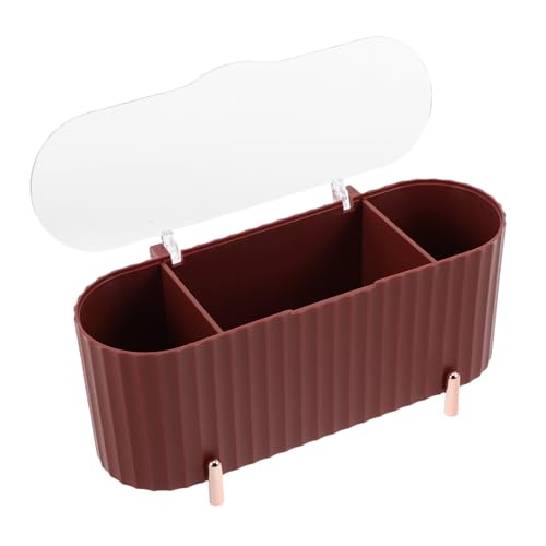 minkissy Beauty-aufbewahrungsbox Für Hautpflege Make-up-organizer Mit Deckel Aufbewahrungsbox Für Kosmetik Platzsparender Halter Für Schminktisch Badezimmer-organizer Für Kleine von minkissy