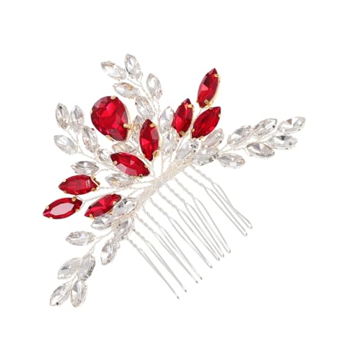 minkissy Hochzeit Kopfschmuck Strass Haar Zubehör Braut Haar Pin Mädchen Haar Zubehör Hochzeit Braut Kopfschmuck von minkissy