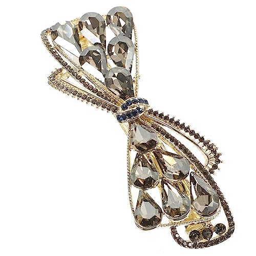 minkissy Haarspange Mit Strasssteinen Für Damen Haarspangen Mit Strass Ästhetischer Haarschmuck Für Haar von minkissy