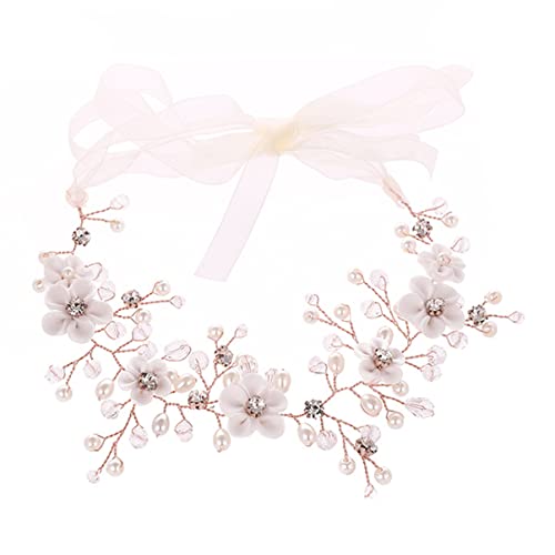 minkissy Hochzeits-braut-blumen-kristall-stirnband-geschenkbox für Frauen Haar-accessoires von minkissy