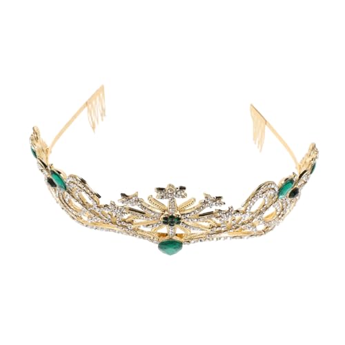 minkissy Braut Stirnband Krone Abschlussball Haarschmuck Brautkronen Für Hochzeit Brautkopfschmuck Geburtstagskönigin Tiara Hochzeitskrone Hochzeitskopfschmuck Für von minkissy