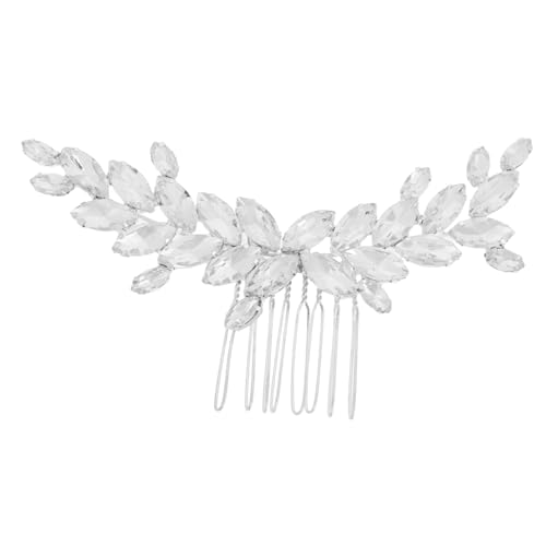 minkissy Haarspangen Mit Blumen Brautschmuck Seitliche Kämme Haarschmuck Für Hochzeitsgäste Für Frauen von minkissy