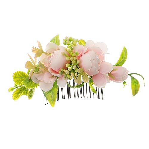 minkissy Brautkamm Haarschmuck Für Damen Accessoires Für Damen Hochzeit Kopfschmuck Haarschmuck Für Frauen Accessoires Für Hochzeitskleider Blumen Pp Abschlussball Brautjungfer von minkissy