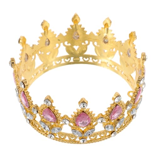 minkissy Für Hochzeit Haarschmuck Runde Kopfschmuck Funkelnder Strass Hochzeitsschmuck Schmuck Für Braut von minkissy