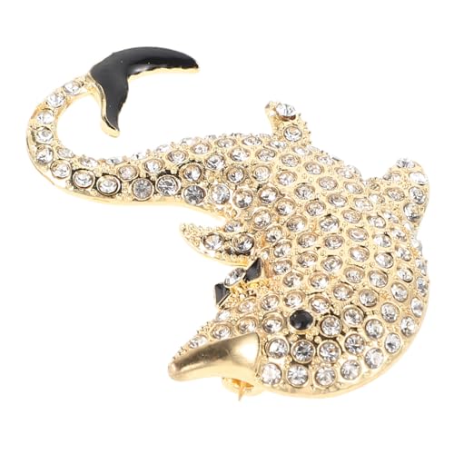 minkissy Eleganter Delfinschmuck Für Damen Und Herren Tier-anstecknadel Vintage-brosche Pullover-anstecknadel Modisches Accessoire von minkissy
