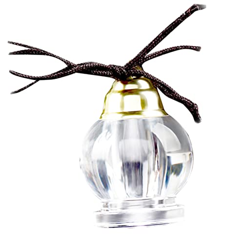 minkissy Buddhas Volkanhänger klein Trendy Lavendel duftend Halsketten mit ätherischen Ölen für Frauen Parfüm-Anhänger Aromatherapie Flasche Halskette Duftanhänger Acryl von minkissy