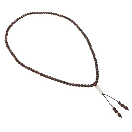 minkissy Buddhistisches Sandelholz Armband Perlen für Damen Herren Verstellbar Elegantes Design für Tägliches oder Besondere Anlässe von minkissy