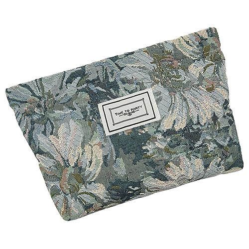 minkissy Kosmetiktasche Aus Segeltuch Schminktaschen Für Die Handtasche Taschenorganizer Für Tragetaschen Clutch Für Damen Große Kosmetiktaschen Damen Kupplung Reisen Geldbörse Bilden von minkissy