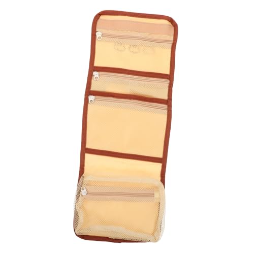 minkissy Versatile Faltbare Kosmetiktasche Für Praktischer Organizer Für Make-up Und Kleine Gegenstände Für Damen Und Tragbar Mit Reißverschluss Einzigartiges Design von minkissy
