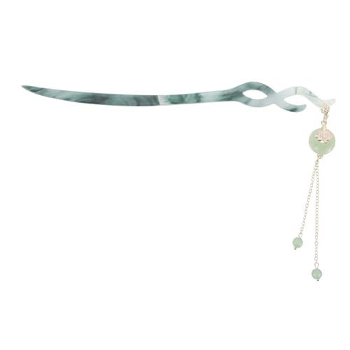 minkissy Chinesische Haarnadel Chinesische Quastenhaarnadel Mit Blumendesign Für Frauen Asiatisches Haaraccessoire Traditionelle Hanfu Haarnadel von minkissy